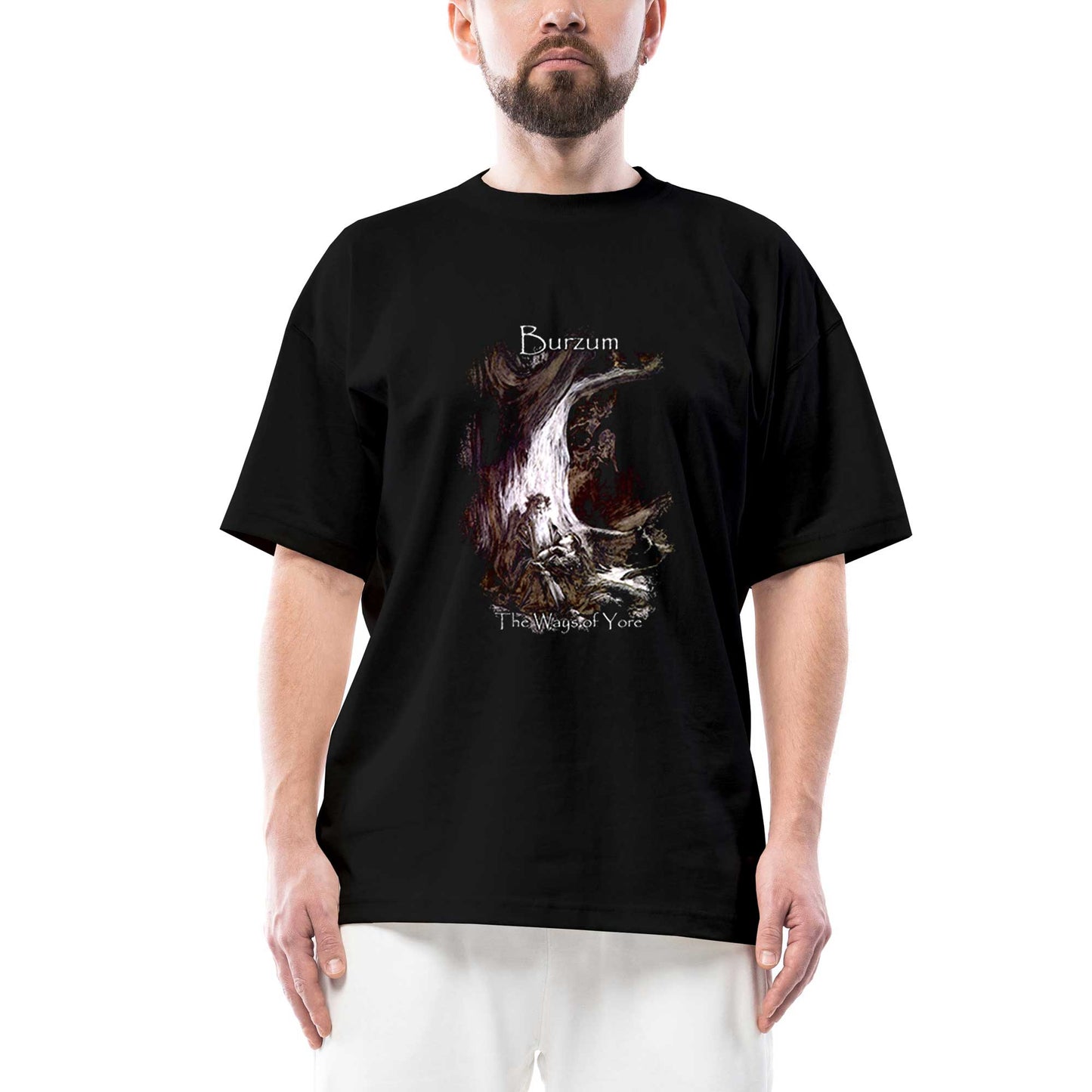Burzum The Ways Of Yore Oversize Siyah Tişört