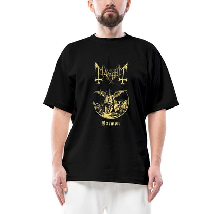 Mayhem Daemon King Oversize Siyah Tişört