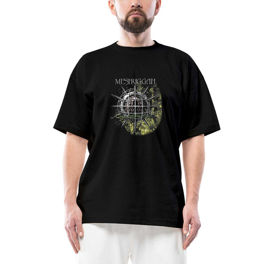 Meshuggah Catch Thirtythree Born in Dissonance Oversize Siyah Tişört
