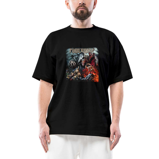 Powerwolf The Sacrament of Sin Oversize Siyah Tişört