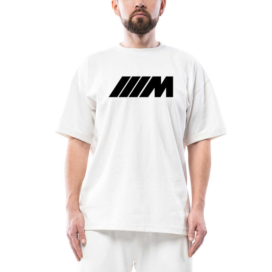 BMW M Power Black Oversize Beyaz Tişört