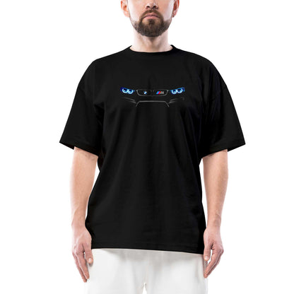 BMW Series M Power Logo Oversize Siyah Tişört