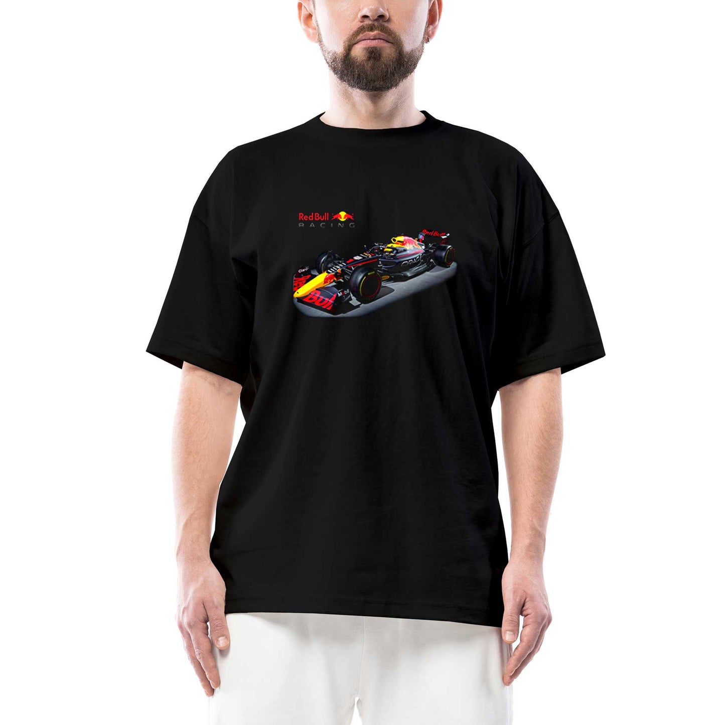 RedBull Racing F1 Oversize Siyah Tişört