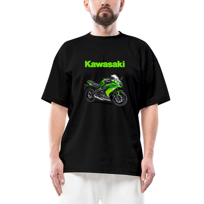 Kawasaki Ninja 650R Oversize Siyah Tişört