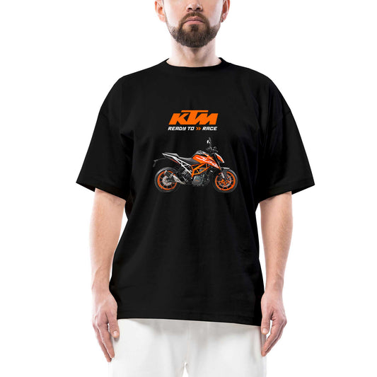 KTM 1290 Super Duke R Oversize Siyah Tişört