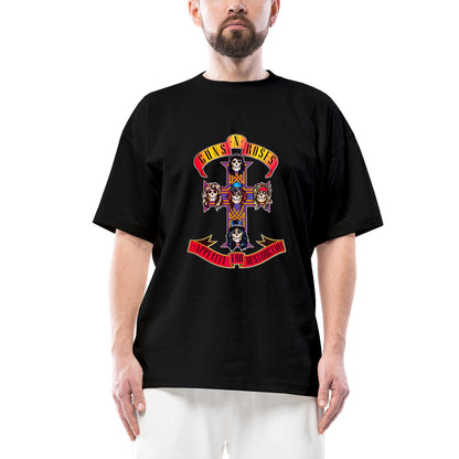 Guns N Roses Appetite for Destruction Oversize Siyah Tişört
