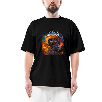 Sodom Decision Day Oversize Siyah Tişört