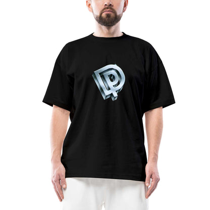 Deep Purple Logo Oversize Siyah Tişört