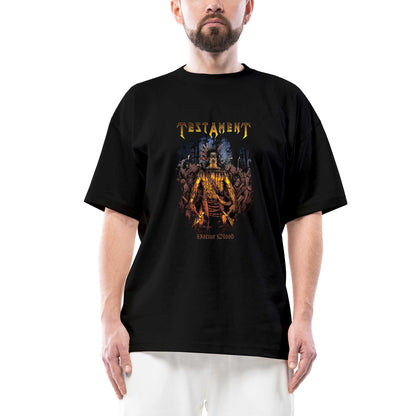 Testament Native Blood Oversize Siyah Tişört