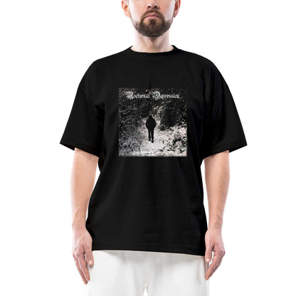 Nocturnal Depression Four Seasons Oversize Siyah Tişört