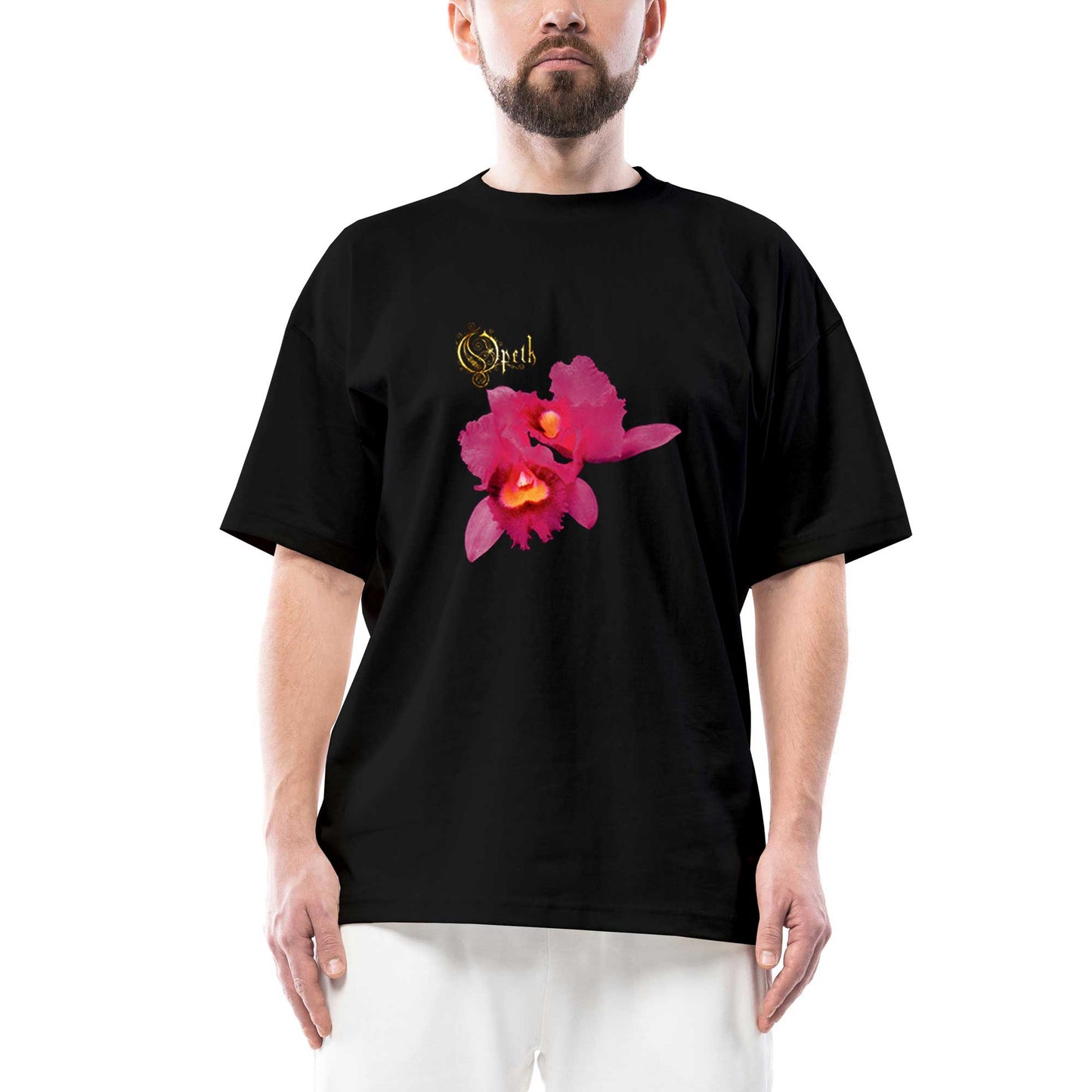 Opeth Orchid Oversize Siyah Tişört
