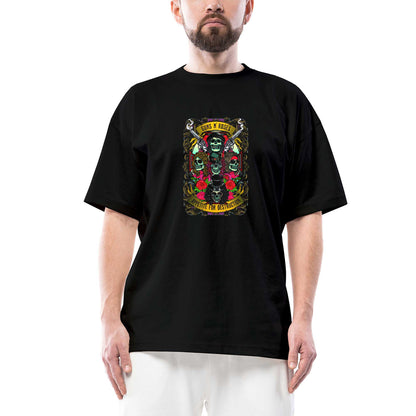 Guns N Roses Appetıte Destruction Oversize Siyah Tişört