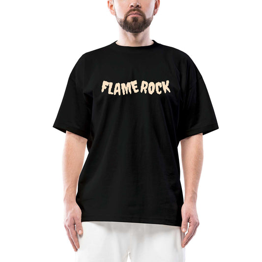 Dark Rock Musıc Oversize Siyah Tişört