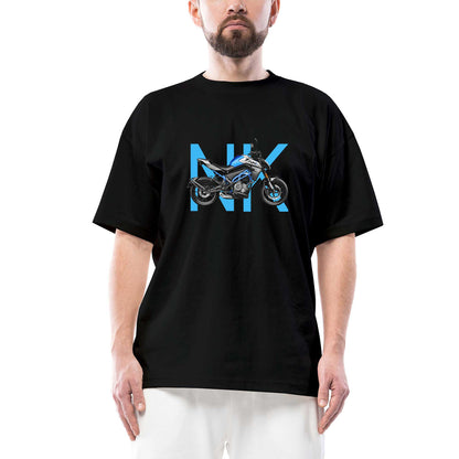 CFMOTO 250NK Text Oversize Siyah Tişört