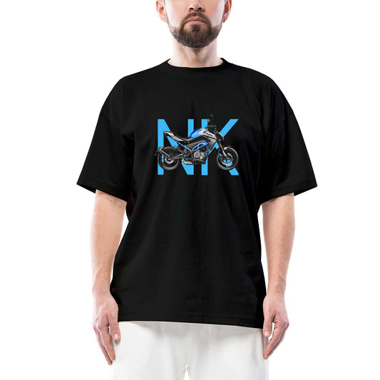 CFMOTO 250NK Text Oversize Siyah Tişört