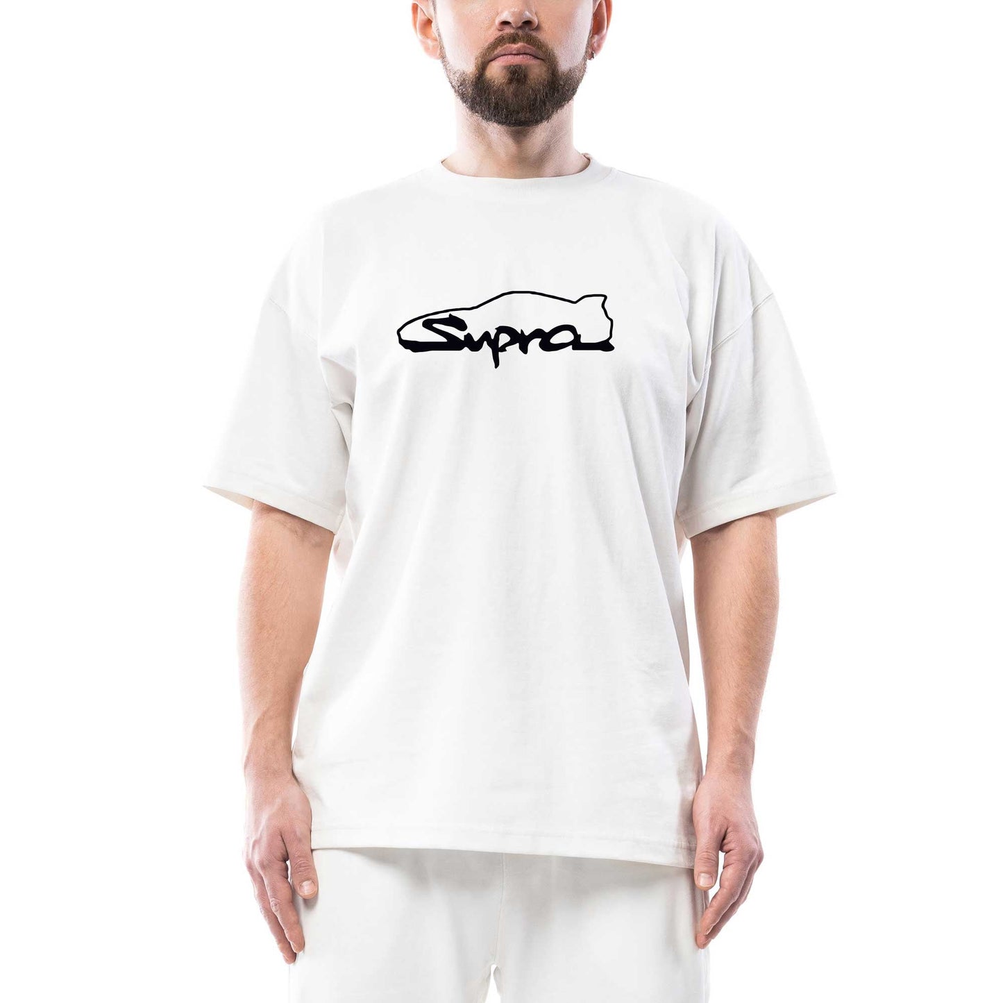 Supra Icon Oversize Beyaz Tişört