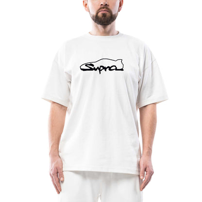 Supra Icon Oversize Beyaz Tişört