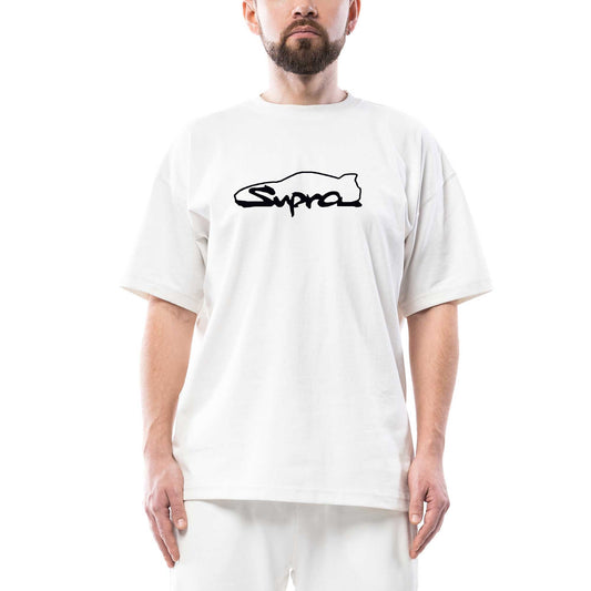 Supra Icon Oversize Beyaz Tişört