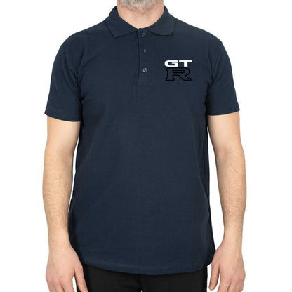 Nissan Gtr Logo Polo Yaka Renkli Tişört