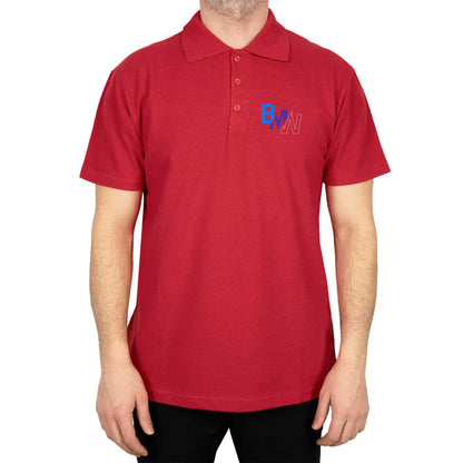 BMW Colourful Logo Polo Yaka Renkli Tişört