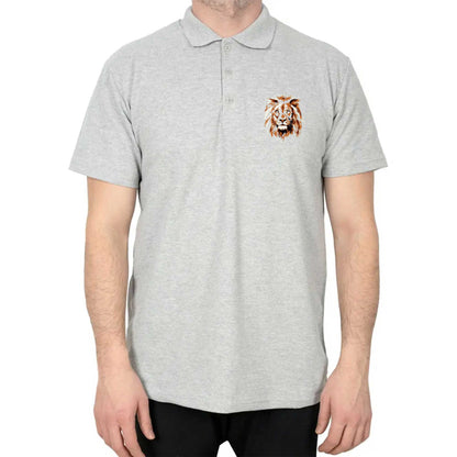 Leon Silüet Polo Yaka Renkli Tişört