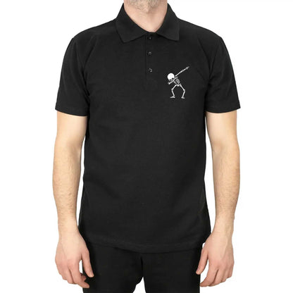 Cool Skull Polo Yaka Renkli Tişört
