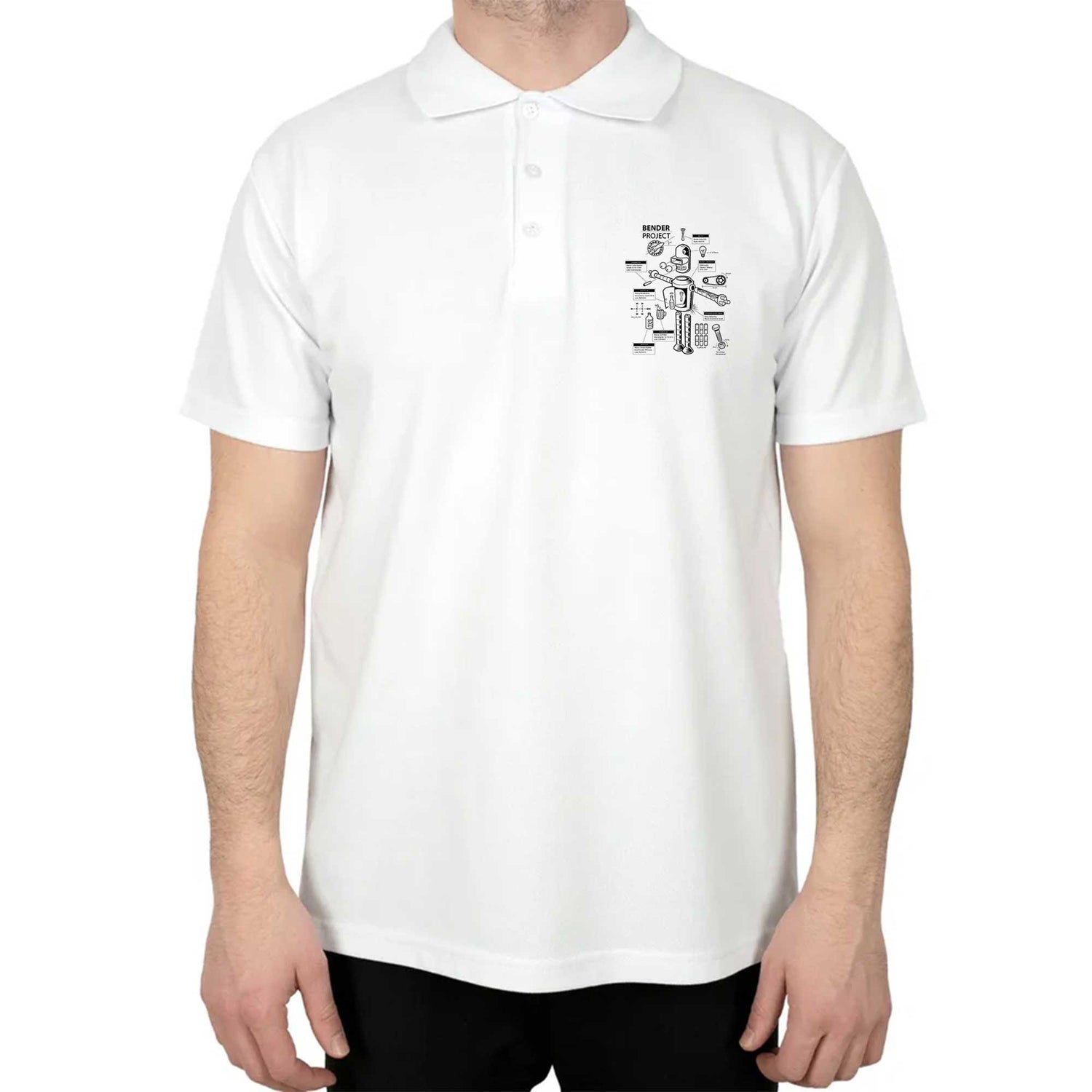 Polo Yaka Espirili Tişört