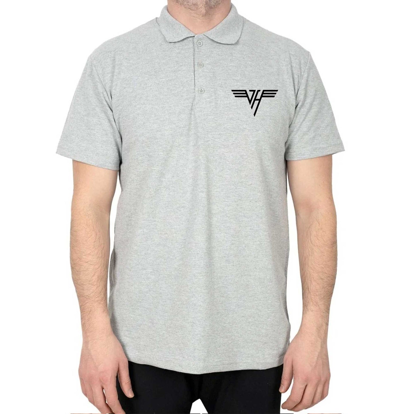 Van Halen Logo Classic Polo Yaka Renkli Tişört