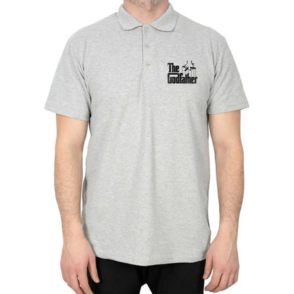 The Godfather Distorted Polo Yaka Renkli Tişört