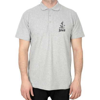 Java Logo Polo Yaka Renkli Tişört