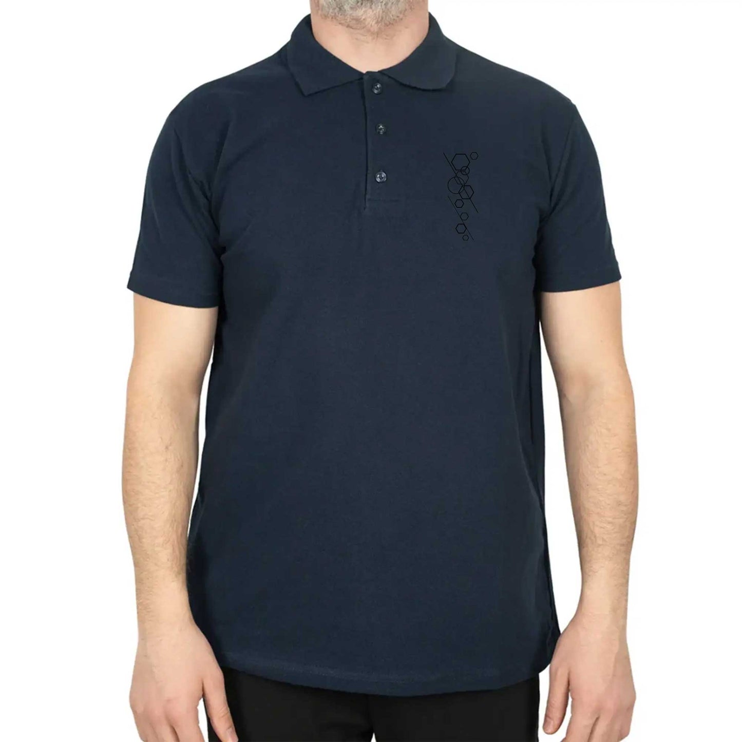 Modern Shapes Polo Yaka Renkli Tişört