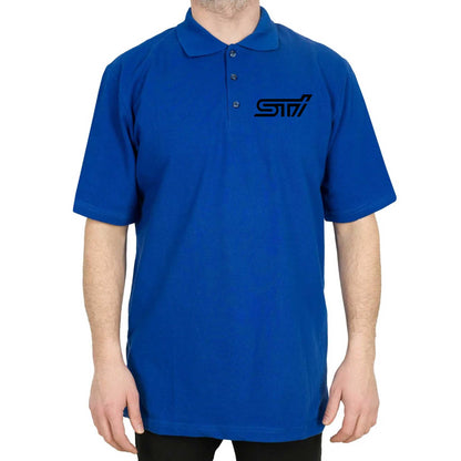 Subaru STI Logo Polo Yaka Renkli Tişört