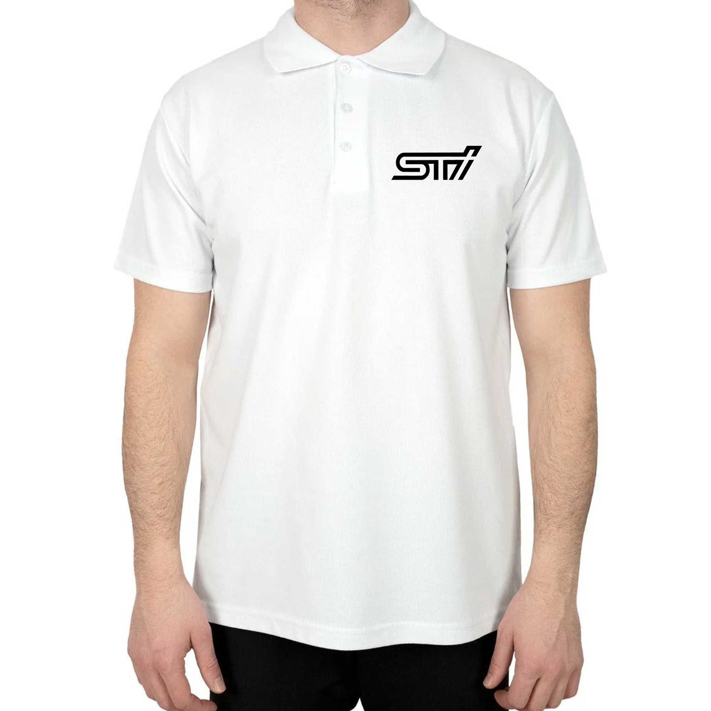 Subaru STI Logo Polo Yaka Renkli Tişört