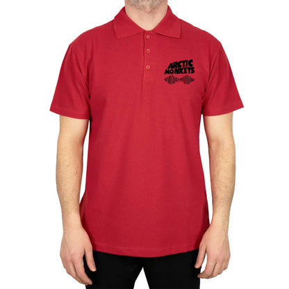 Arctic Monkeys Logo Wave Polo Yaka Renkli Tişört