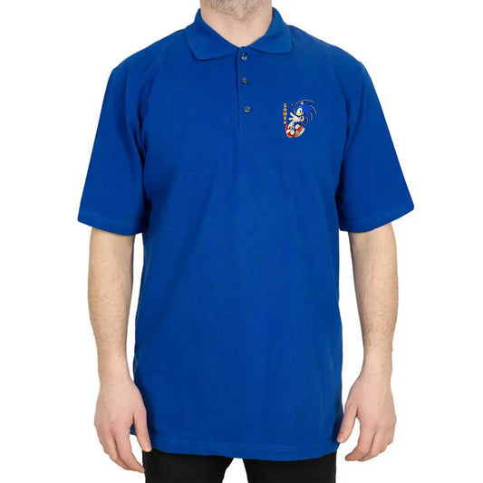 Sonic Walking Polo Yaka Renkli Tişört
