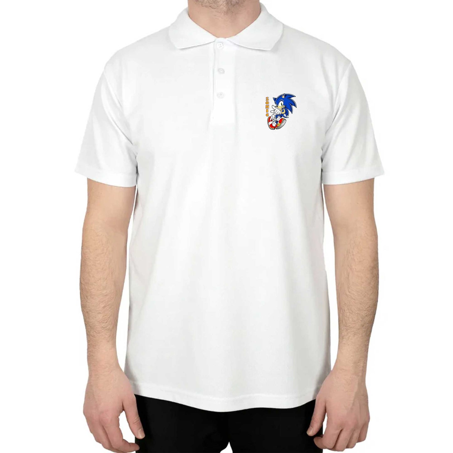 Sonic Walking Polo Yaka Renkli Tişört