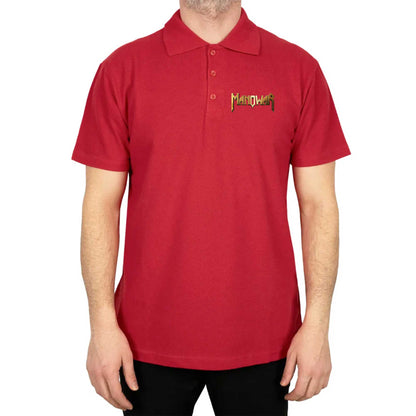 Manowar Gold Polo Yaka Renkli Tişört