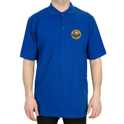 Guns N Roses Polo Yaka Renkli Tişört