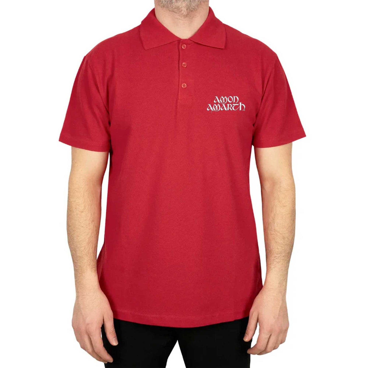 Amon Amarth Classic Polo Yaka Renkli Tişört