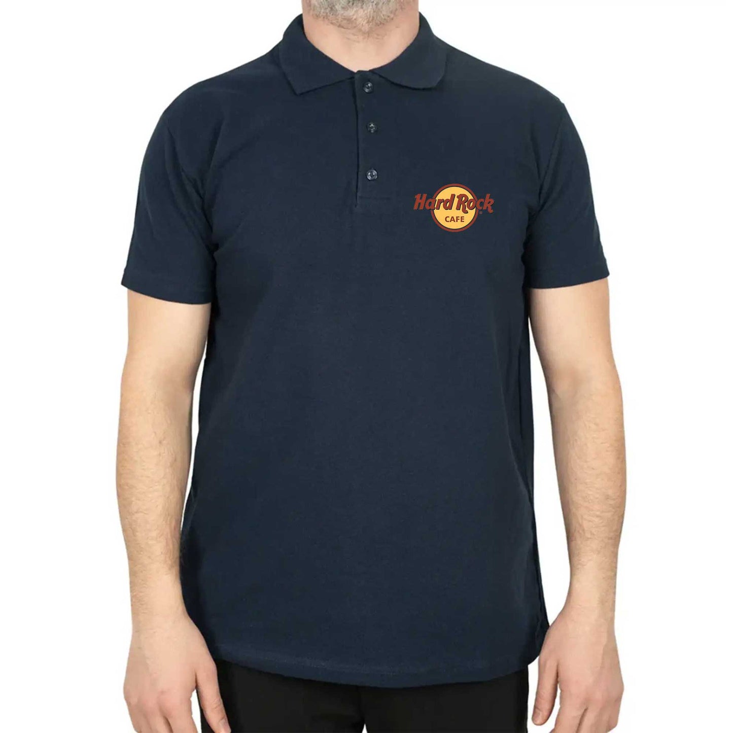 Hard Rock Cafe Polo Yaka Renkli Tişört