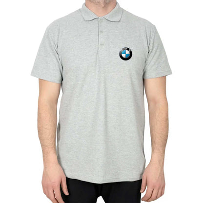 BMW Logo Polo Yaka Renkli Tişört