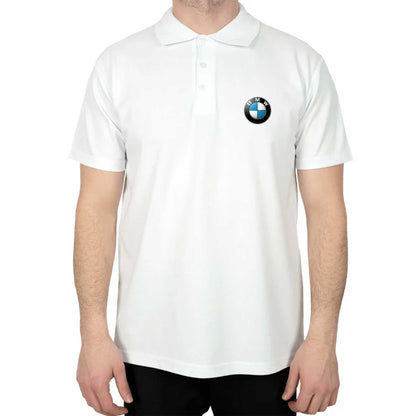 BMW Logo Polo Yaka Renkli Tişört
