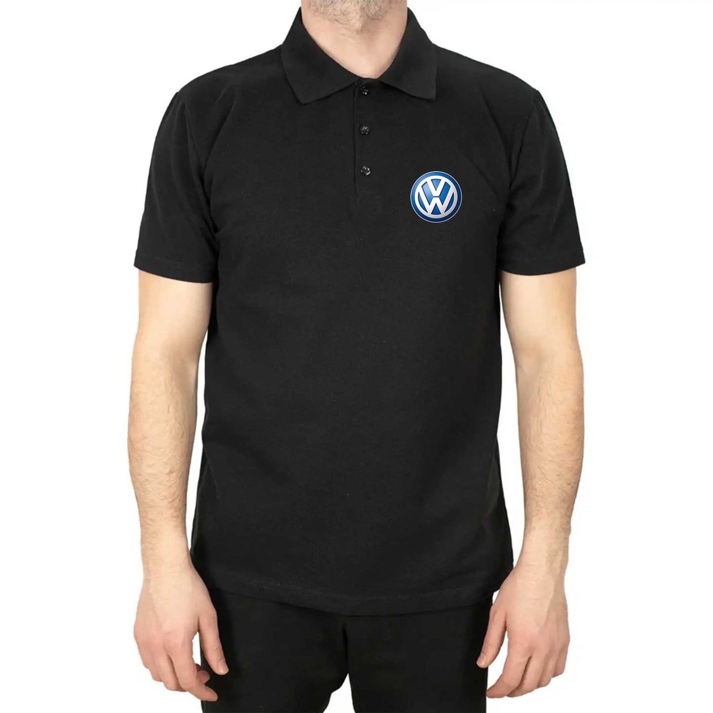 Volkswagen Logo Polo Yaka Renkli Tişört