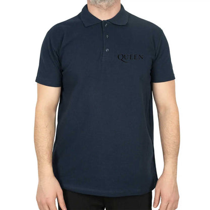 Queen Logo Polo Yaka Renkli Tişört