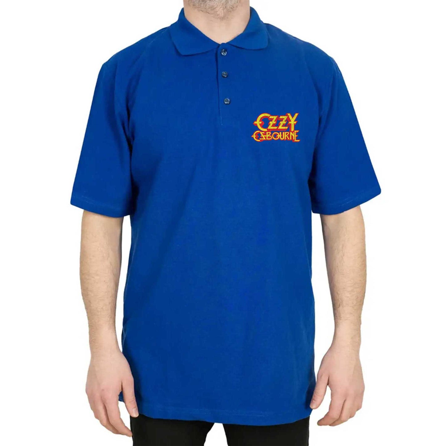Ozzy Osbourne Polo Yaka Renkli Tişört