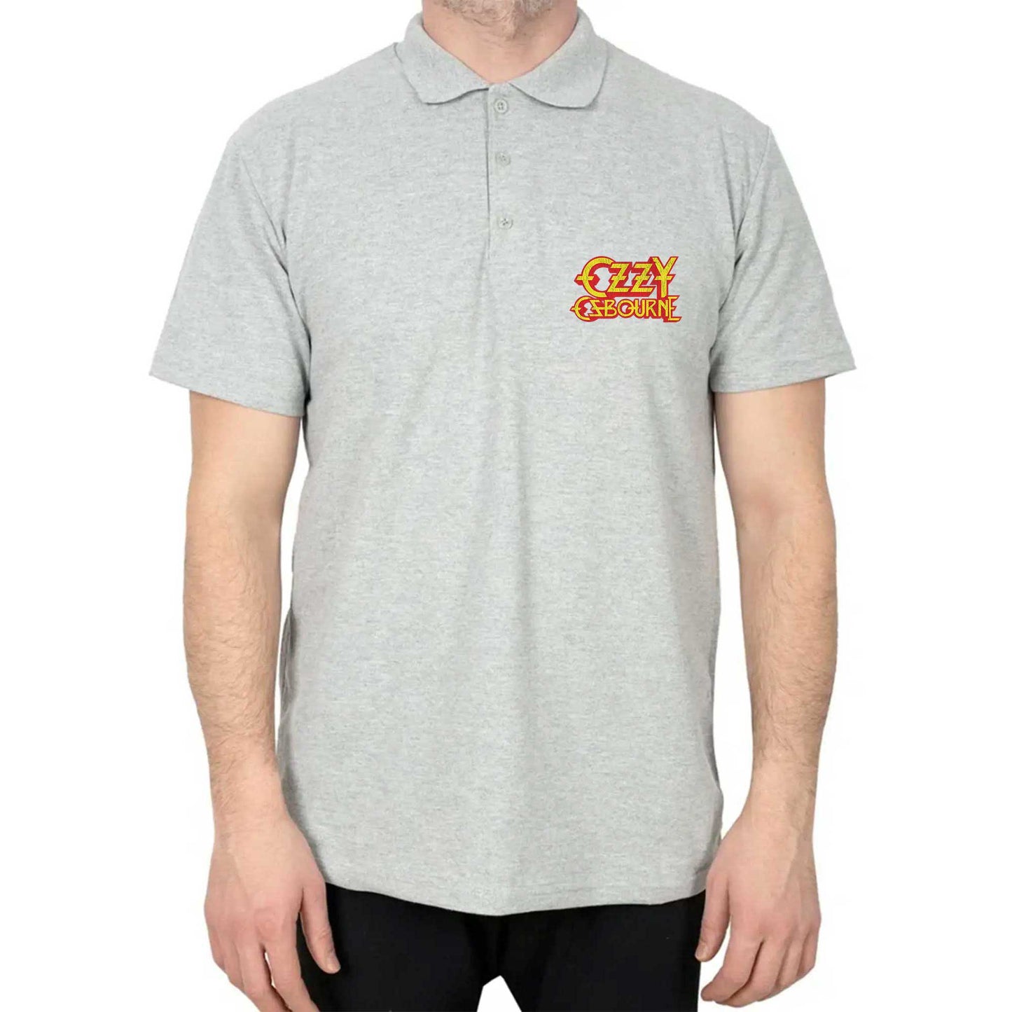 Ozzy Osbourne Polo Yaka Renkli Tişört