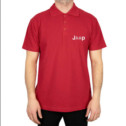 Jeep Skull Polo Yaka Renkli Tişört