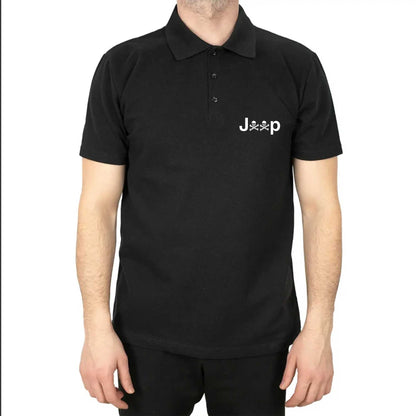 Jeep Skull Polo Yaka Renkli Tişört