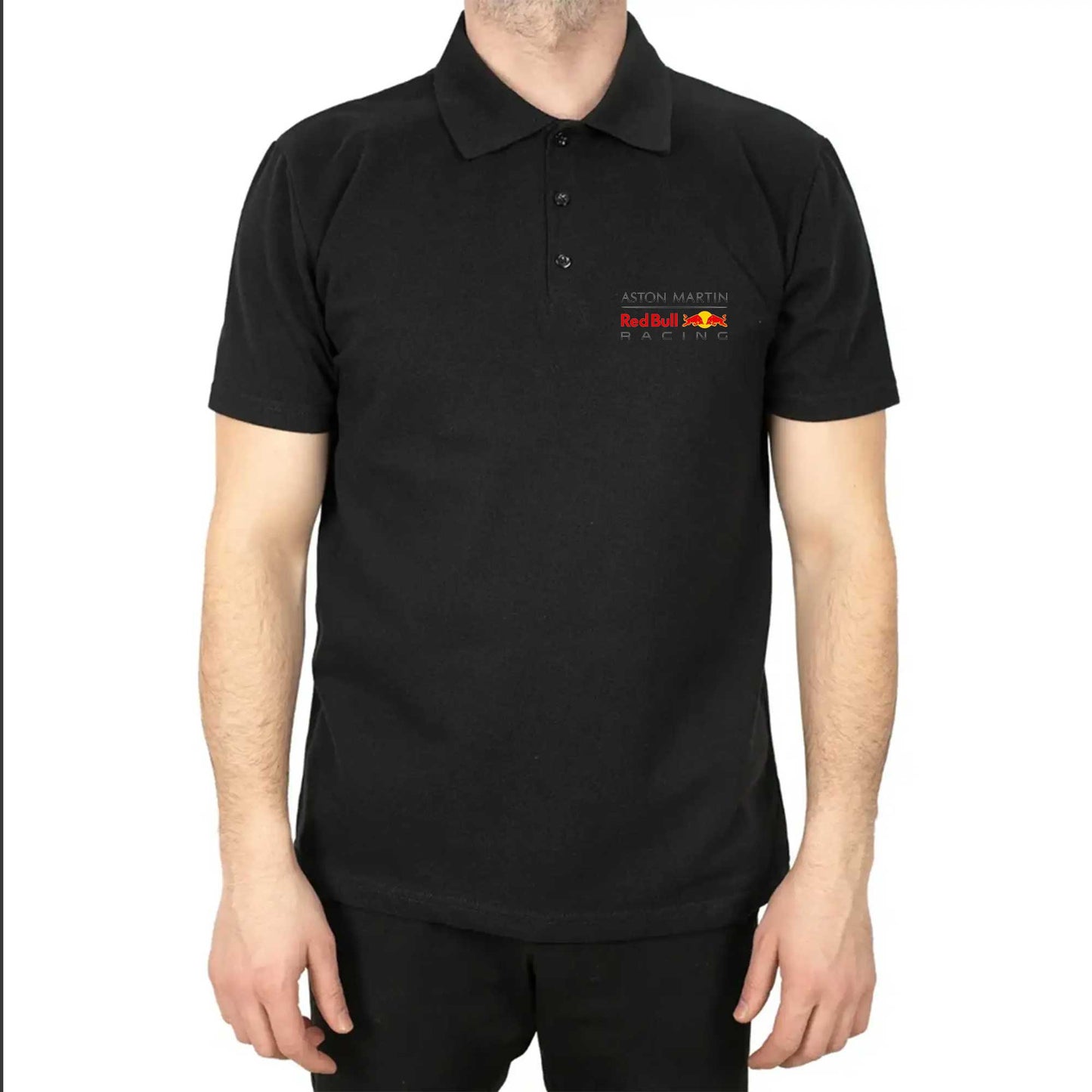 Aston Martin Redbull Racing Polo Yaka Renkli Tişört