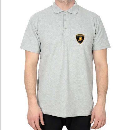 Lamborghini Classic Polo Yaka Renkli Tişört